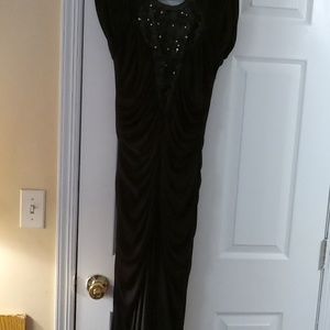 Black cocktail dress